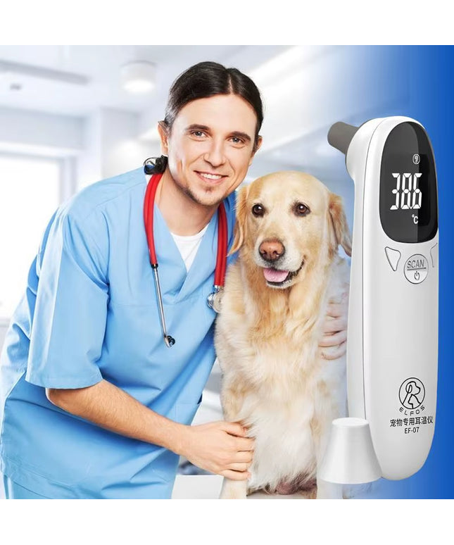 Animal Thermometers for Cats Vet Tech Supplies Accurate Fever Detection Device for Pet Pet Supplies Veterinary Thermometers High