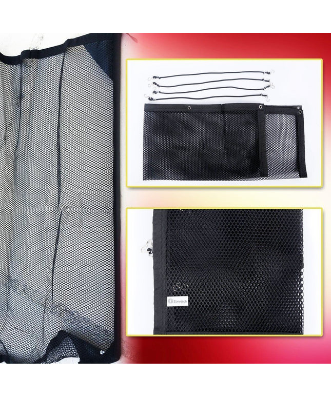 Zone Tech Vehicle Car Travel Pet Dog Car Back Seat Net Mesh Barrier 47X34"