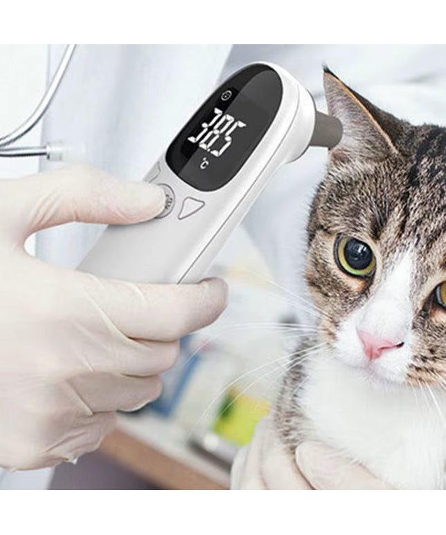 Animal Thermometers for Cats Vet Tech Supplies Accurate Fever Detection Device for Pet Pet Supplies Veterinary Thermometers High